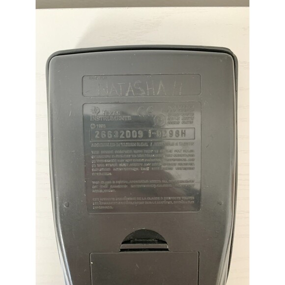 Texas Instruments TI-83 Graphing Calculator with Cover  - Tested & Works - Picture 5 of 5